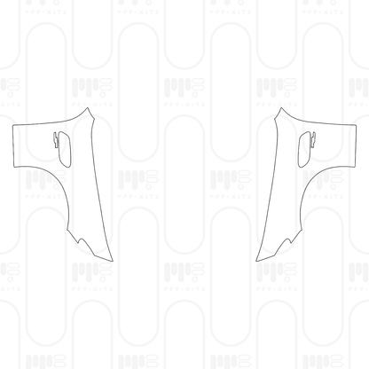 Pre-Cut PPF Mercedes-Benz AMG GT 2-Door AMG GT 43 2026