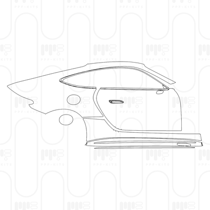 Pre-Cut PPF Mercedes-Benz AMG GT 2-Door AMG GT 43 2026