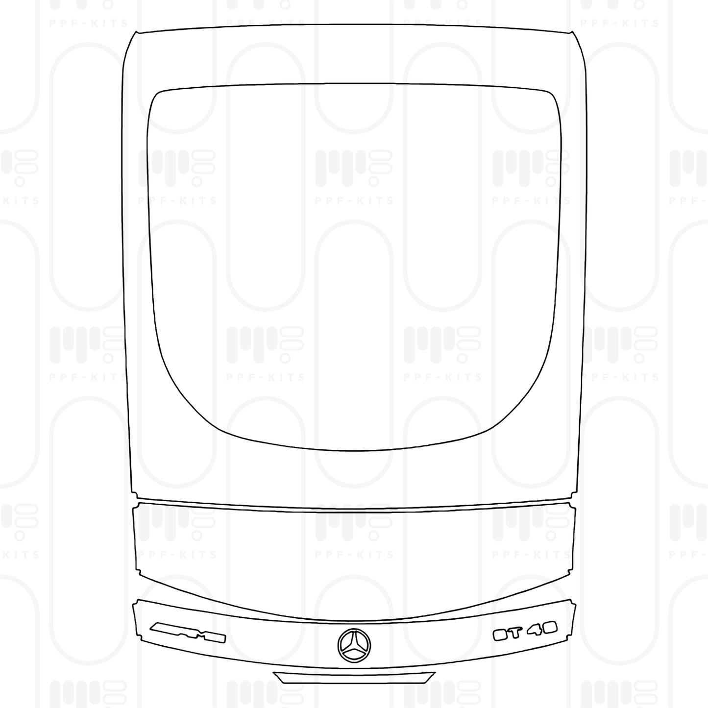 Pre-Cut PPF Mercedes-Benz AMG GT 2-Door AMG GT 43 2026