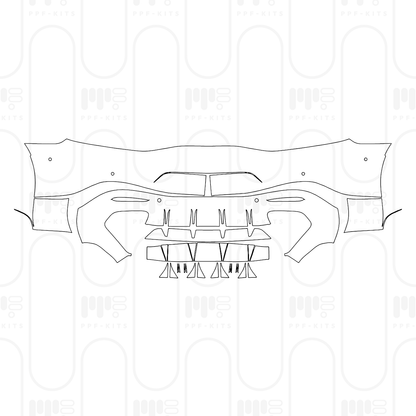 Pre-Cut PPF Mercedes-Benz AMG GT 2-Door AMG GT 43 2026