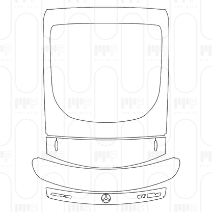 Pre-Cut PPF Mercedes-Benz AMG GT 2-Door AMG GT 63 PRO 4MATIC+ 2025