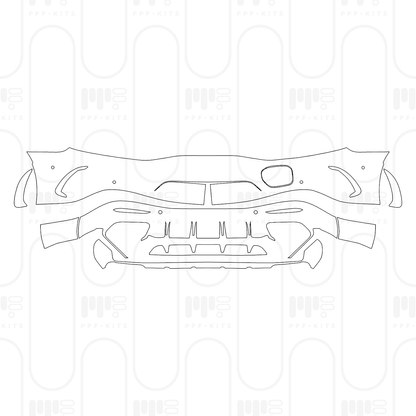 Pre-Cut PPF Mercedes-Benz AMG GT 2-Door AMG GT 63 S E Performance 2025