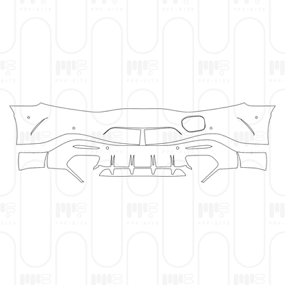 Pre-Cut PPF Mercedes-Benz AMG GT 2-Door AMG GT 63 S E Performance 2025