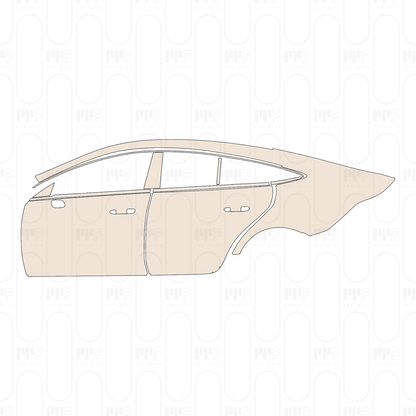 Pre-Cut PPF Mercedes-Benz AMG GT 4-Door 43 2026