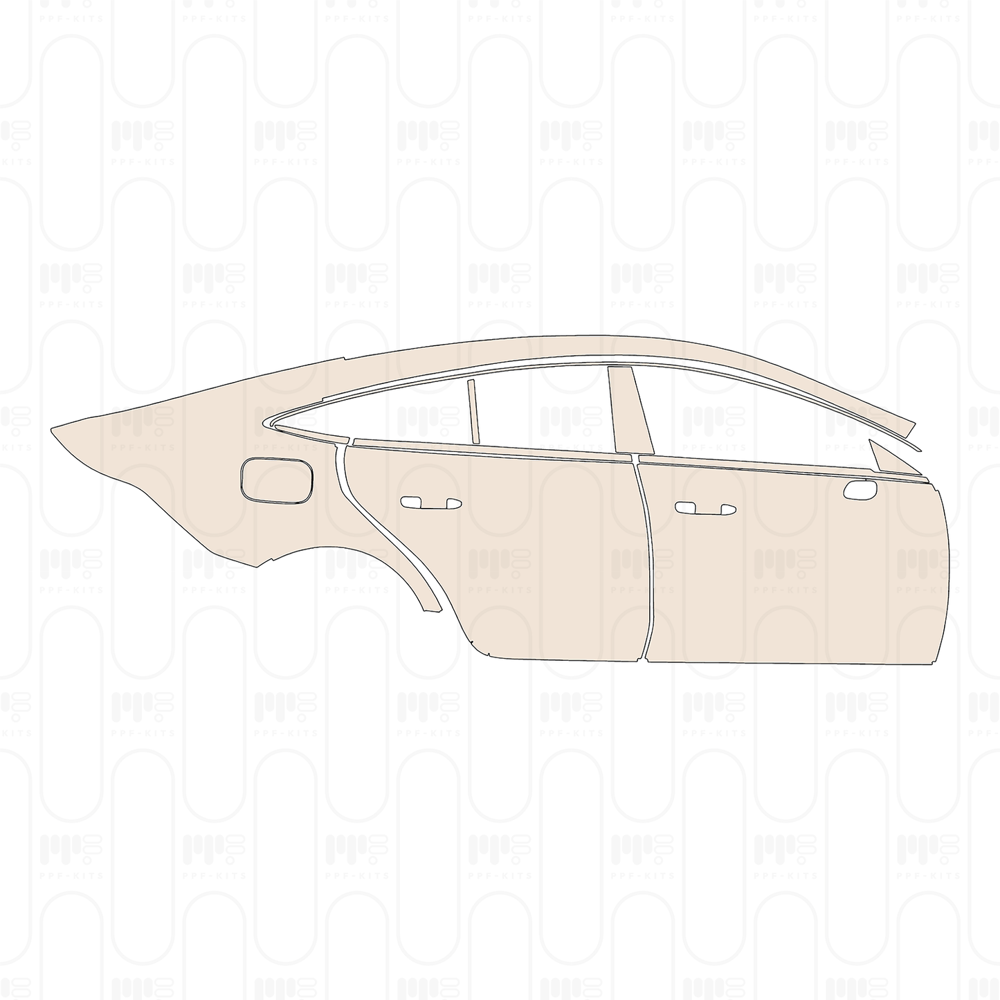 Pre-Cut PPF Mercedes-Benz AMG GT 4-Door 43 2026
