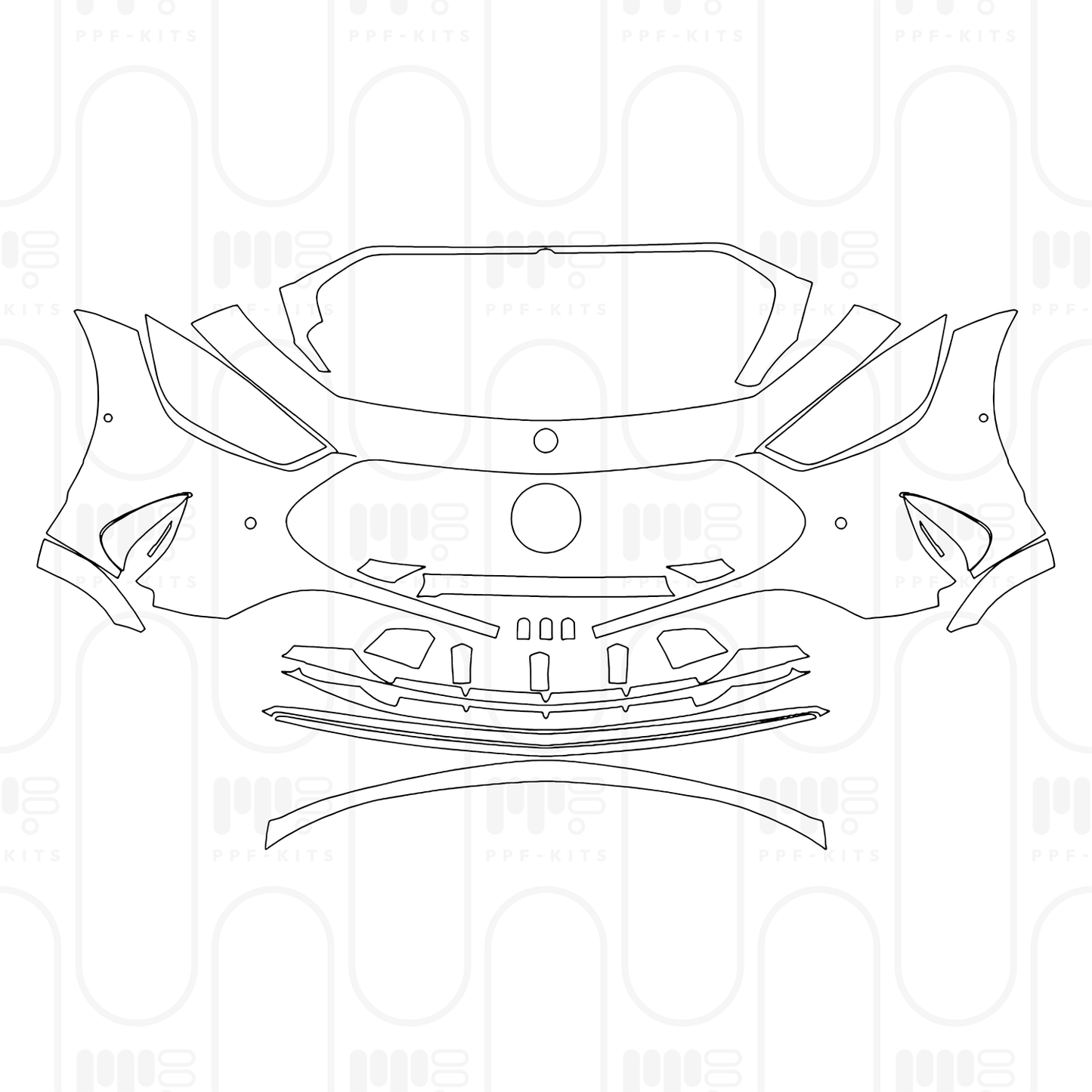 Pre-Cut PPF Mercedes-Benz AMG GT 4-Door 63 2025