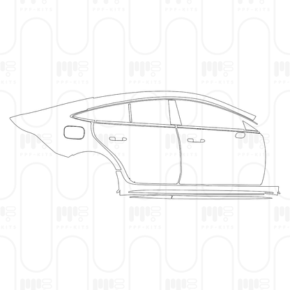 Pre-Cut PPF Mercedes-Benz AMG GT 4-Door 63 2025