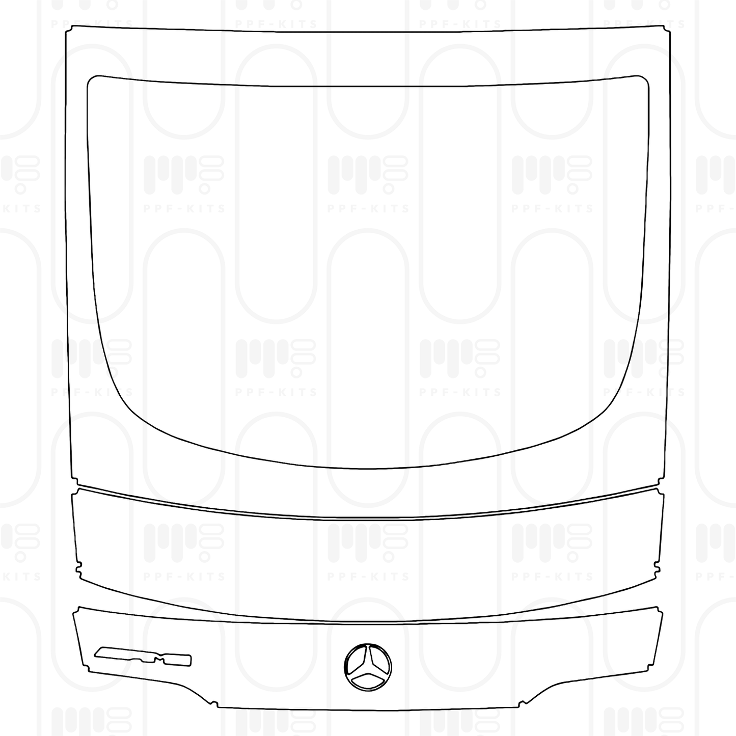 Pre-Cut PPF Mercedes-Benz AMG GT 4-Door 63 2025