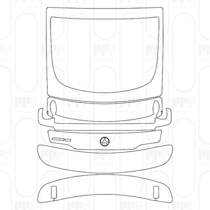Pre-Cut PPF Mercedes-Benz AMG GT 4-Door 63 2025