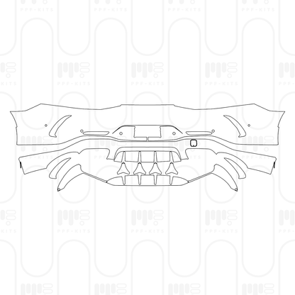 Pre-Cut PPF Mercedes-Benz AMG GT 4-Door 63 2025