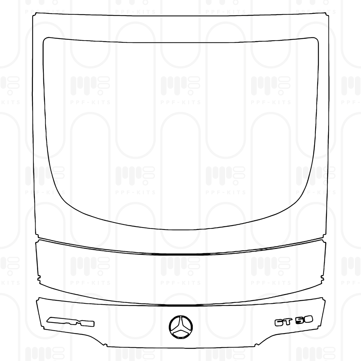 Pre-Cut PPF Mercedes-Benz AMG GT 4-Door 53 2026
