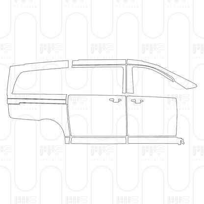 Pre-Cut PPF Mercedes-Benz V Class (Europe) Long Base 2026
