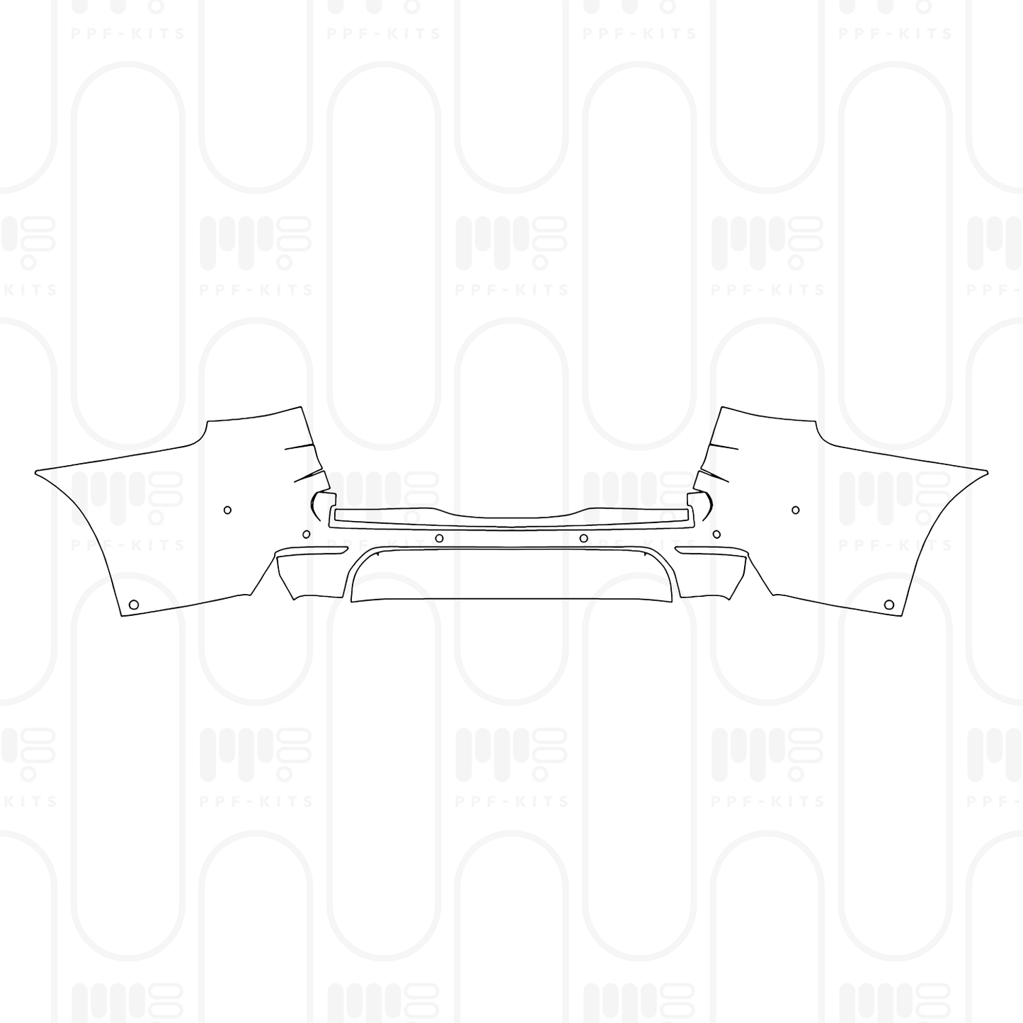 Pre-Cut PPF Mercedes-Benz V Class (Europe) Extra Long AMG Line 2025