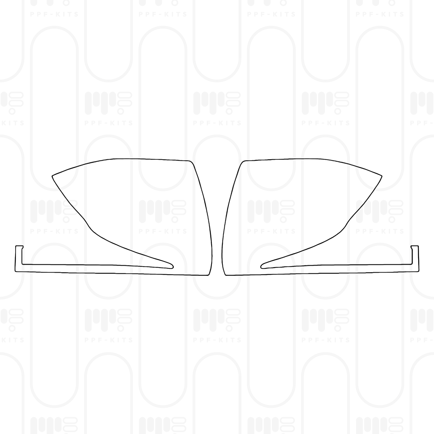 Pre-Cut PPF Mercedes-Benz V Class (Europe) Extra Long AMG Line 2025