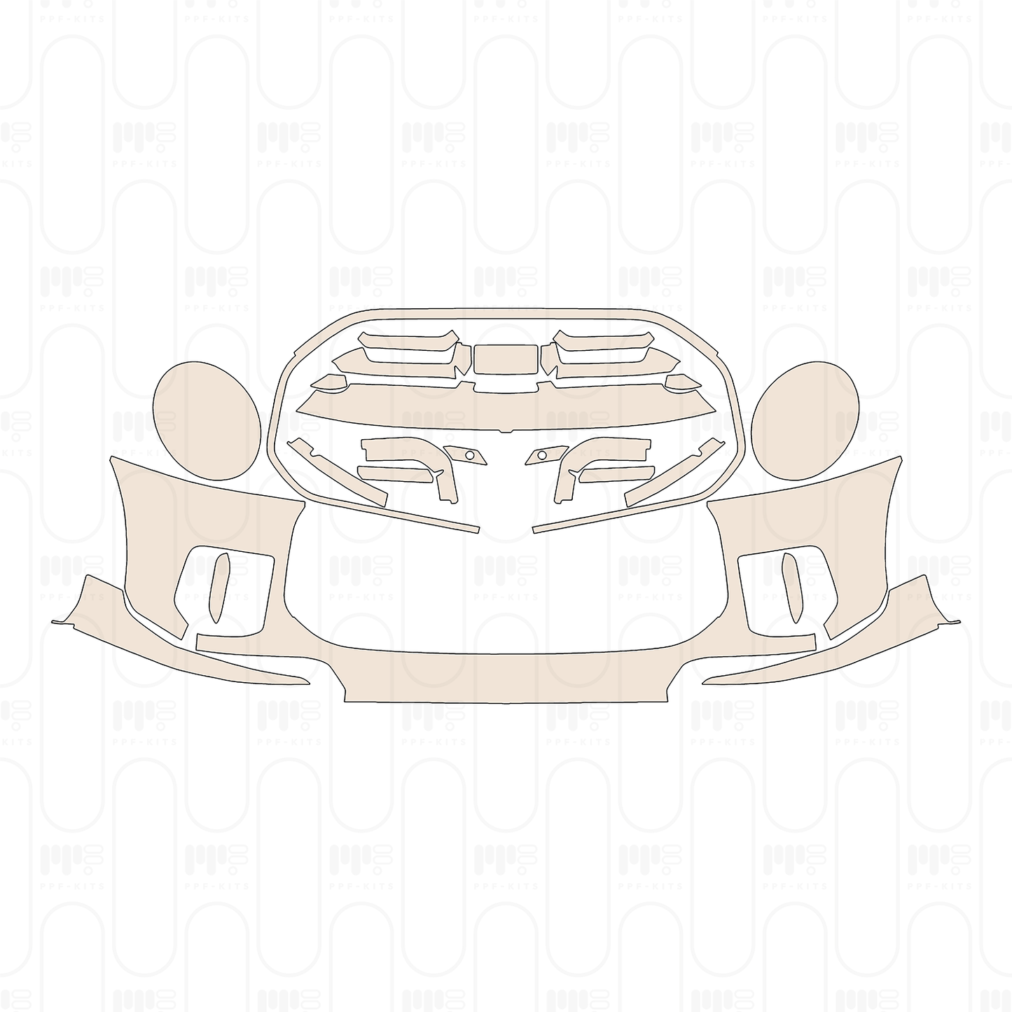 Pre-Cut PPF MINI Convertible John Cooper Works (JCW) 2026