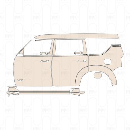 Pre-Cut PPF Nissan Armada (US) Nismo 2026