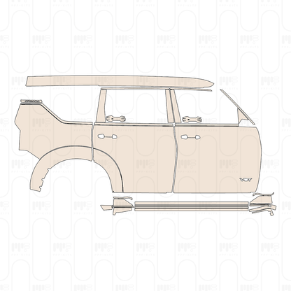Pre-Cut PPF Nissan Armada (US) Nismo 2026