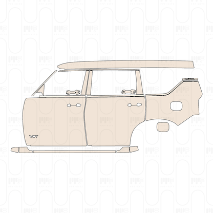 Pre-Cut PPF Nissan Patrol (ME) LE T2 2025