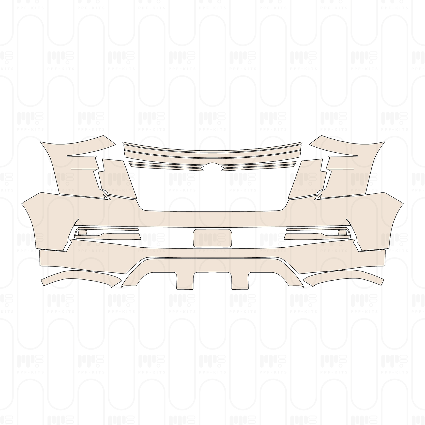 Pre-Cut PPF Nissan Patrol (ME) SE Titanium 2026