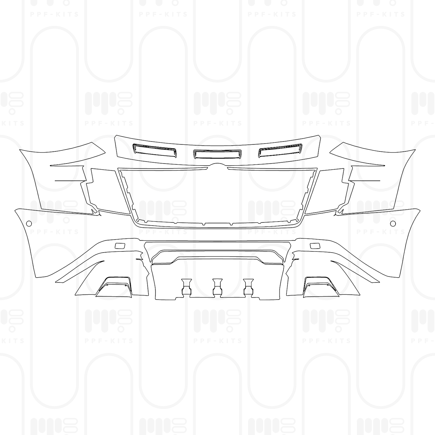 Pre-Cut PPF Nissan Patrol (ME) Pro-4X 2026