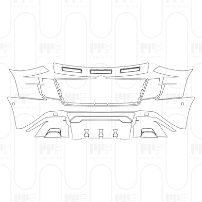 Pre-Cut PPF Nissan Patrol (ME) Pro-4X 2026