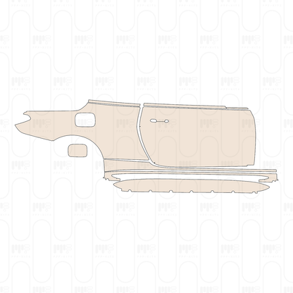 (right) Door+Rear Fender+Side Skirt
