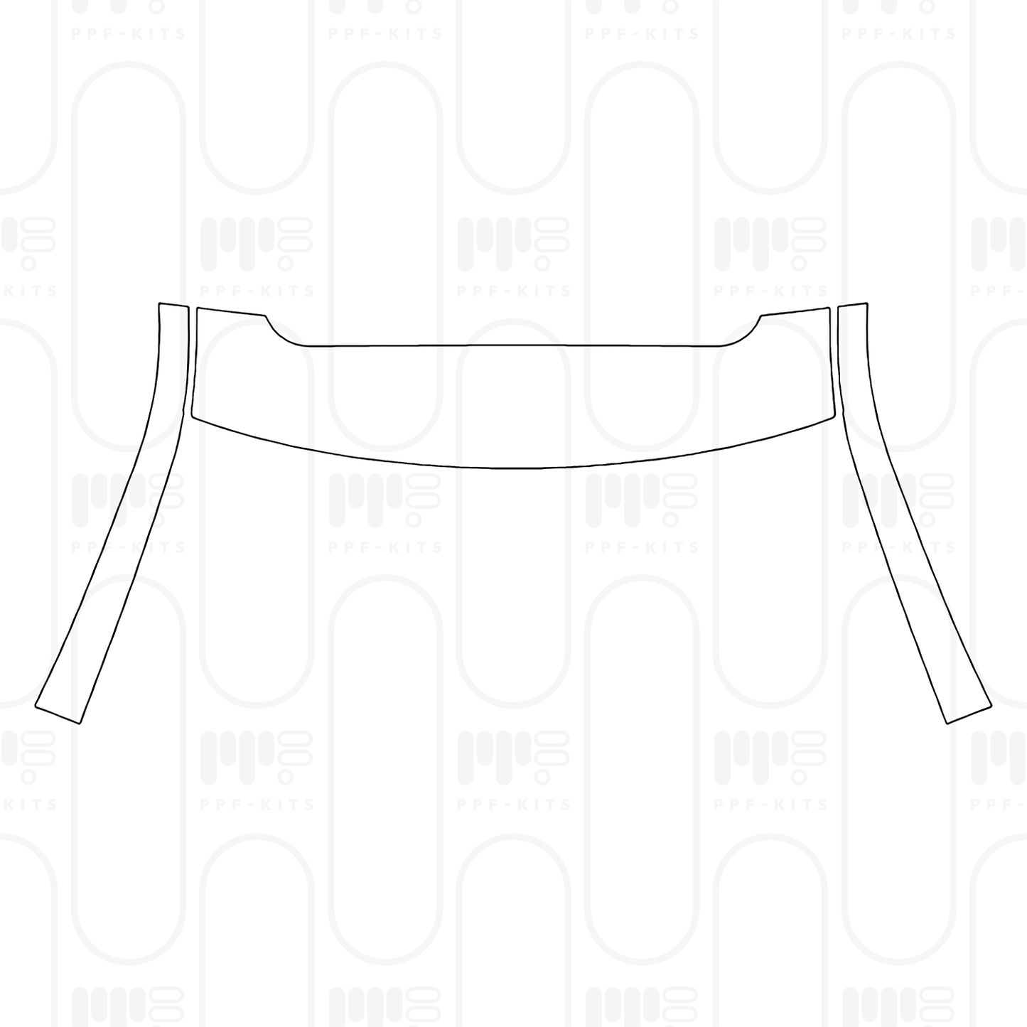 Pre-Cut PPF RAM Trucks 1500 Crew Cab RHO 2025