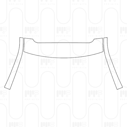 Pre-Cut PPF RAM Trucks 1500 Crew Cab RHO 2025