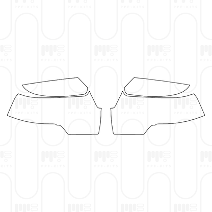 Pre-Cut PPF RAM Trucks 1500 Crew Cab RHO 2025