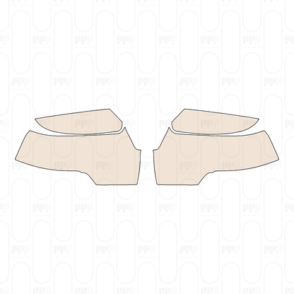 Pre-Cut PPF RAM Trucks 1500 Crew Cab Laramie 2025