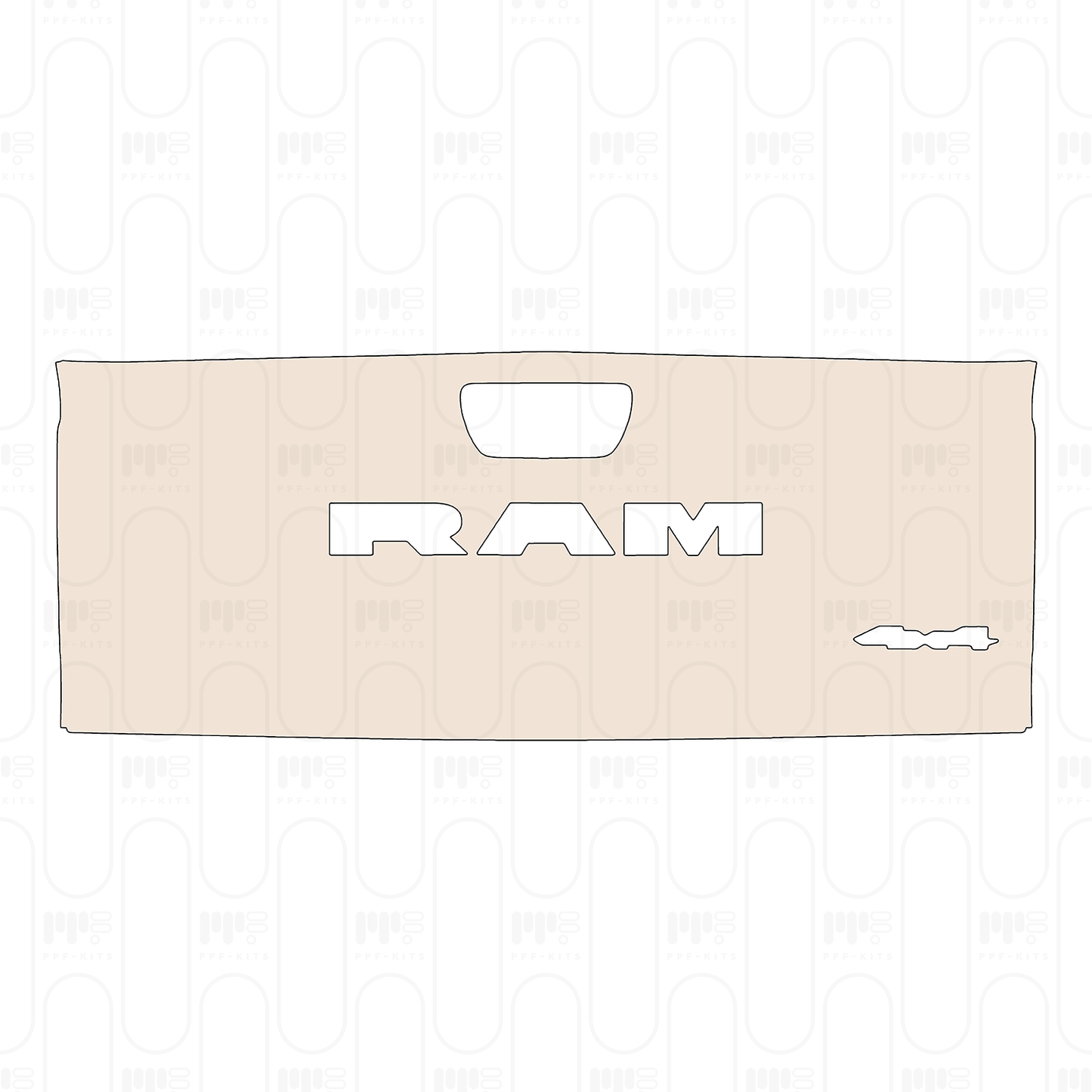 Pre-Cut PPF RAM Trucks 1500 Crew Cab Rebel 2026