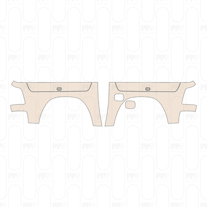 Pre-Cut PPF RAM Trucks 1500 Crew Cab Laramie 2025