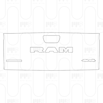 Pre-Cut PPF RAM Trucks 1500 Crew Cab Big Horn 2025