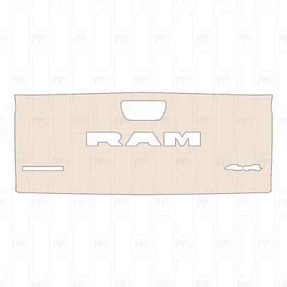 Pre-Cut PPF RAM Trucks 1500 Crew Cab Big Horn 2025