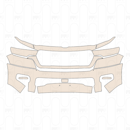 Pre-Cut PPF RAM Trucks 1500 Crew Cab Laramie 2025