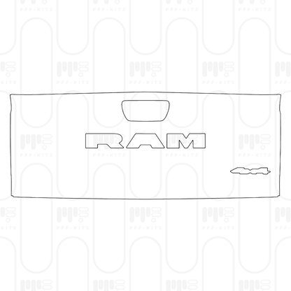 Pre-Cut PPF RAM Trucks 1500 Crew Cab Limited 2025