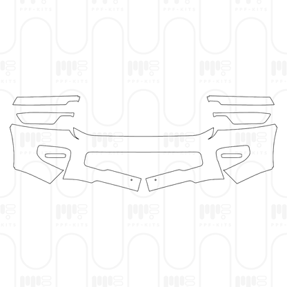 Pre-Cut PPF RAM Trucks 3500 Tradesman 2025