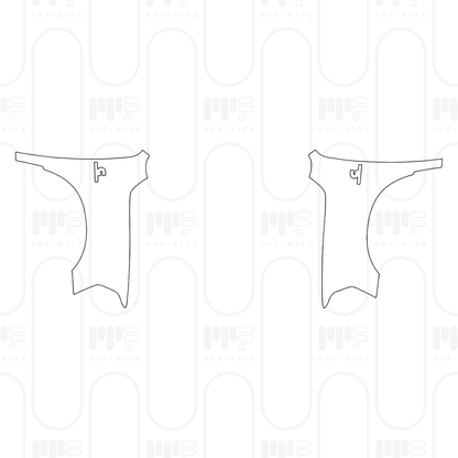 Pre-Cut PPF RAM Trucks 3500 Tradesman 2025