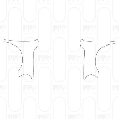 Pre-Cut PPF RAM Trucks 3500 Tradesman 2025