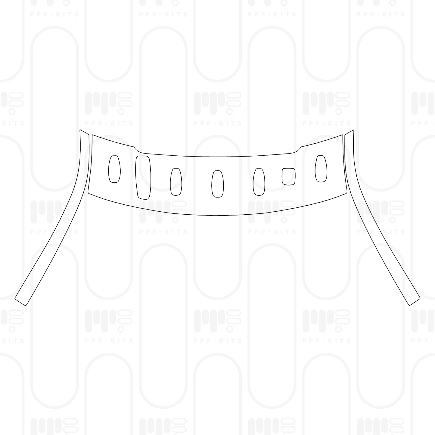 Pre-Cut PPF RAM Trucks 3500 Tradesman 2025