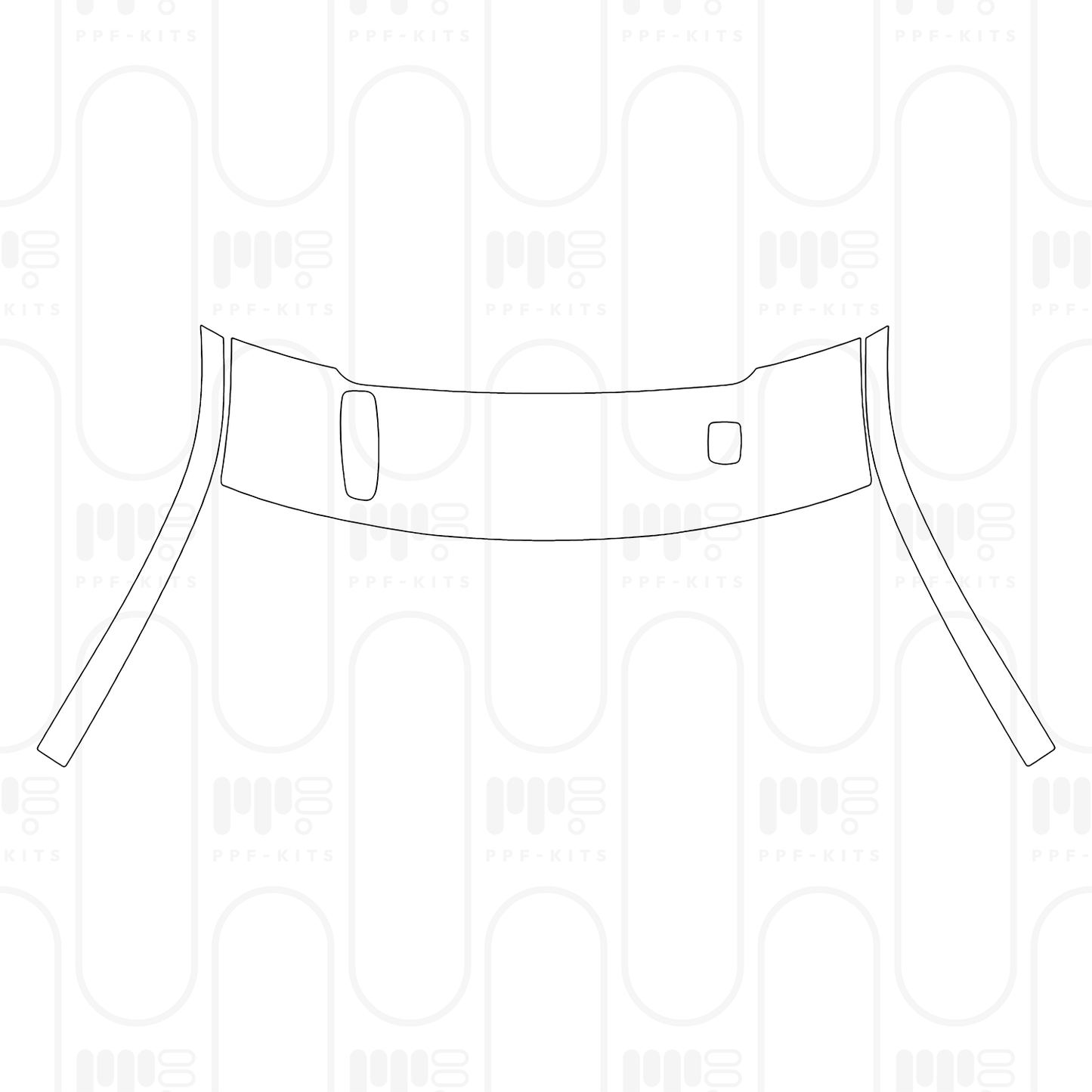 Pre-Cut PPF RAM Trucks 3500 Tradesman 2025