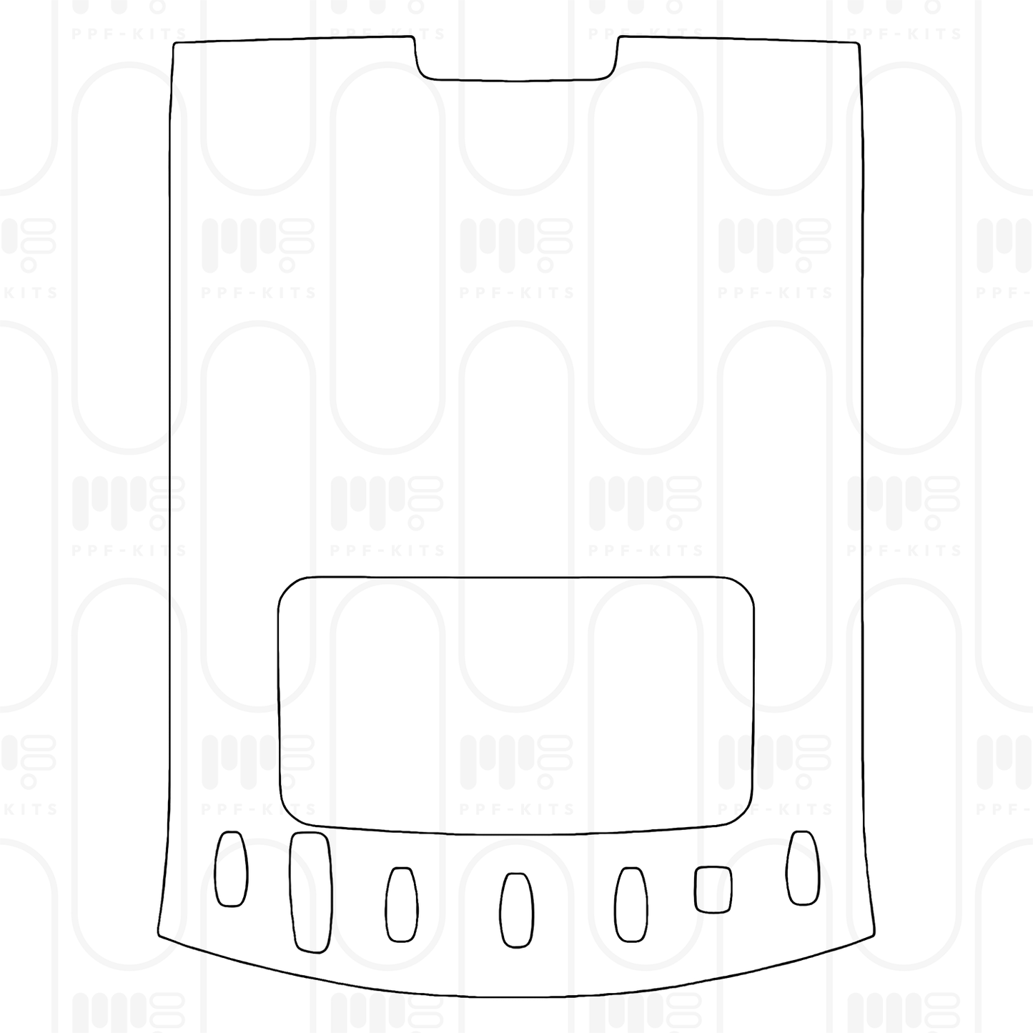 Pre-Cut PPF RAM Trucks 3500 Tradesman 2025