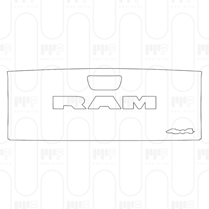 Pre-Cut PPF RAM Trucks 3500 Tradesman 2025