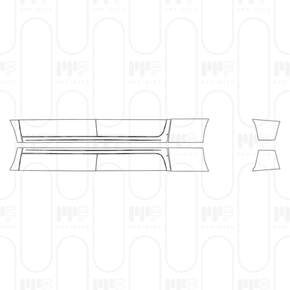 Pre-Cut PPF RAM Trucks 3500 Tradesman 2025