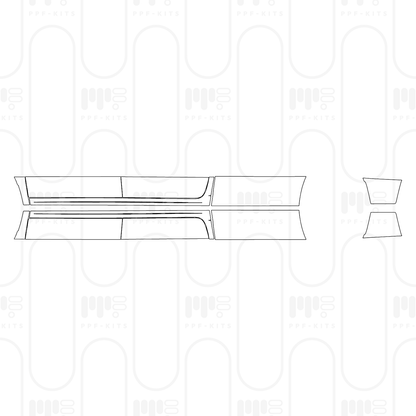 Pre-Cut PPF RAM Trucks 3500 Tradesman 2025