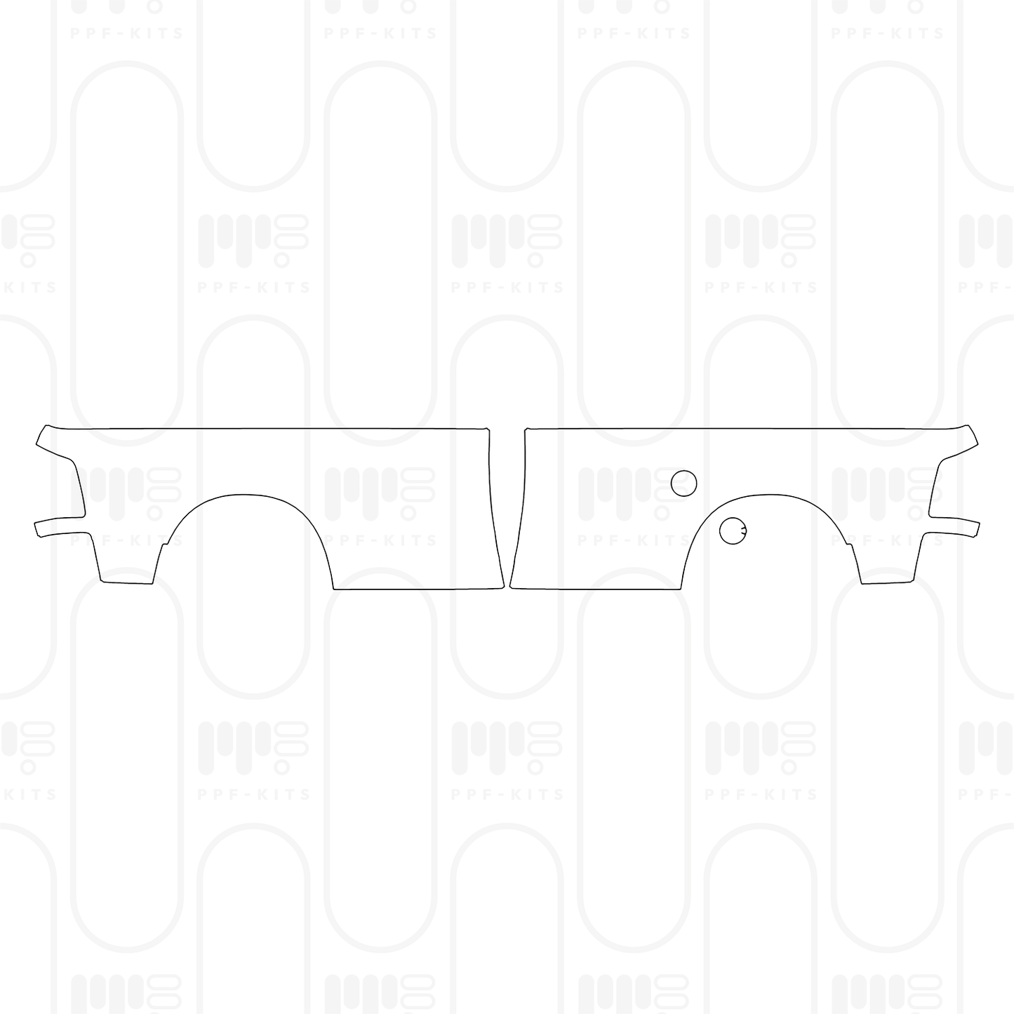 Pre-Cut PPF RAM Trucks 3500 Tradesman 2025