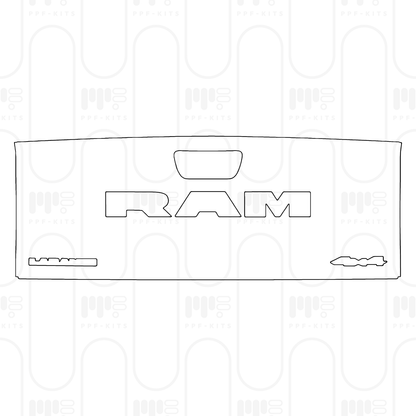 Pre-Cut PPF RAM Trucks 3500 Laramie 2025