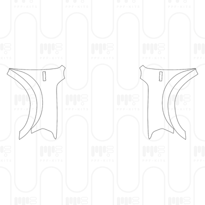 Pre-Cut PPF RAM Trucks 2500 Crew Cab Limited 2025