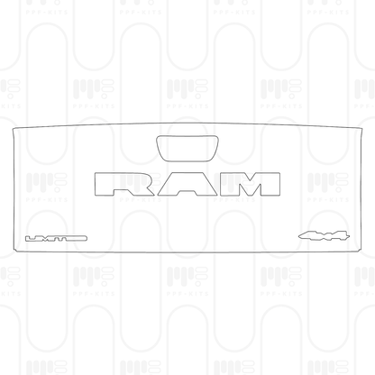 Pre-Cut PPF RAM Trucks 2500 Crew Cab Limited 2025