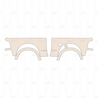 Pre-Cut PPF RAM Trucks 2500 Crew Cab Limited 2025